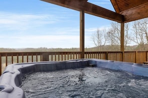 Bain à remous extérieur