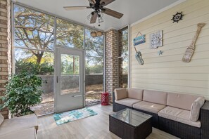 Private Screened In Patio