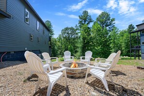 Roast some S'mores around the custom Firepit