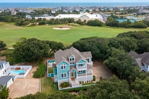CC261: Heron Haven | Front Exterior - Aerial View