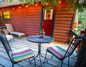Private Open Back Deck