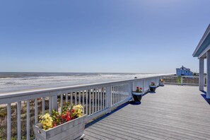 Upper Deck Beach View