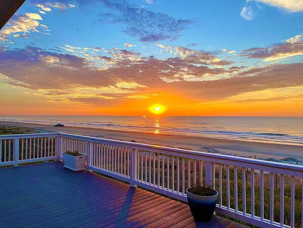 Sunrise on the Upper Deck