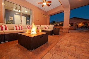 Outdoor Fire Pit Seating.