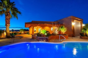 Pool and Casitas.