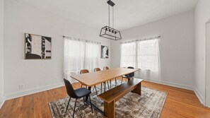 Enjoy meals together in our spacious formal dining room! 