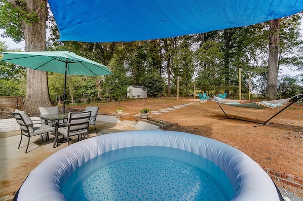Bubbelpool utomhus