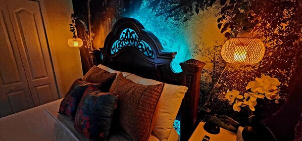 Embrace the Mystique of the Sea in Our Calypso-Themed Bedroom