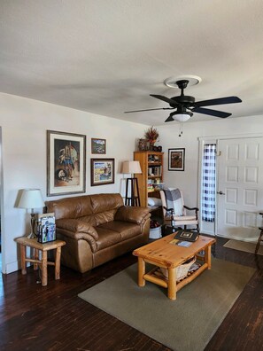 Comfortable seating in the living room