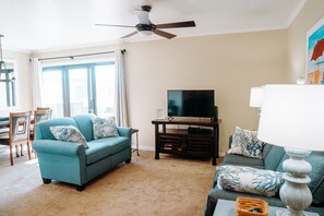 Living room with sleeper bed