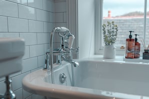 HAND HELD shower over bath