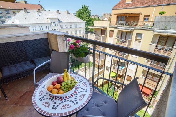 Balcony with view