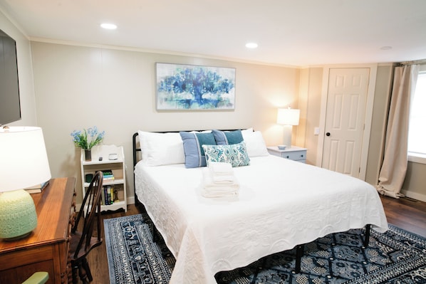 Sprawl out in this king suite!