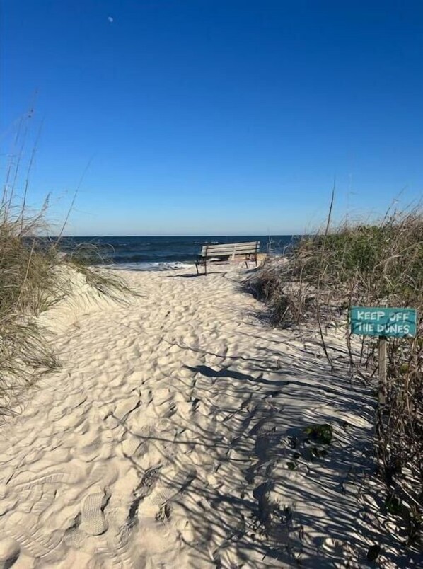 Beach Access from Coquina Surf House