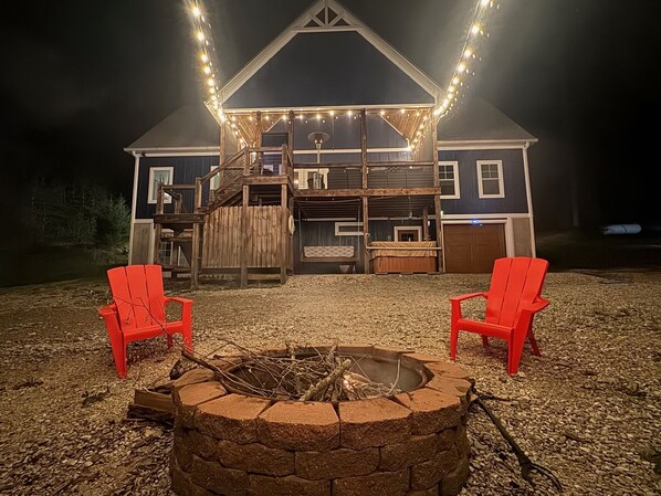 Relax in one of the multiple outdoor seating areas.