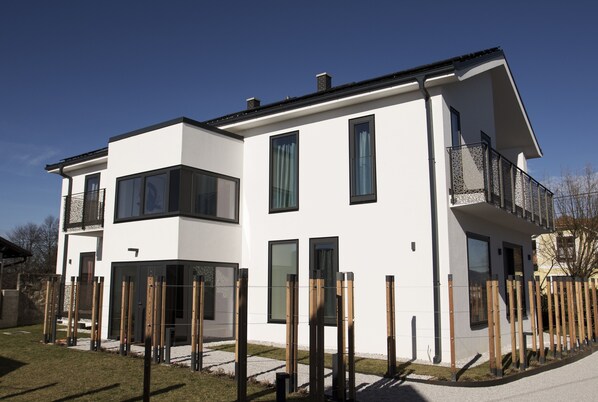Front of property – evening/night