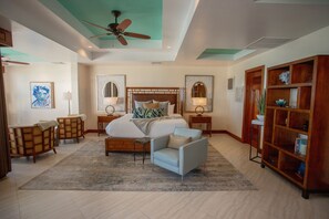 Your master suite is a living space of it's own
