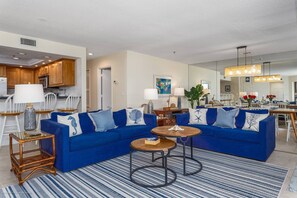Beautiful nautical decor with recent updates made (4/2024).  Book you beach vacation today!