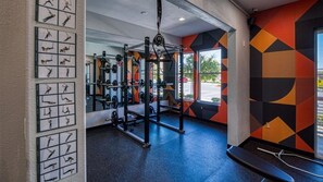Fitnessbereich