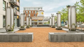 Enceinte de l’hébergement