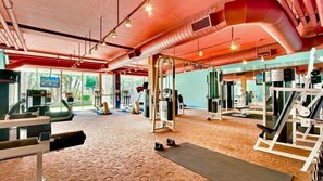 Fitnessbereich