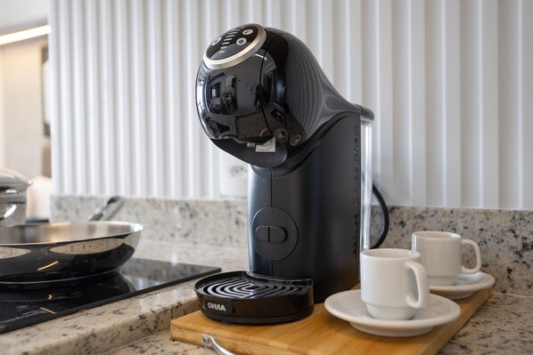 Kaffe och/eller kaffebryggare