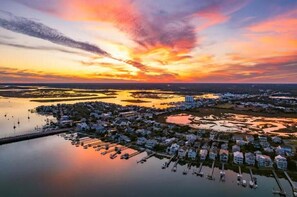 sunsets over Wrightsville Beach- close to Magnolia Bay!
