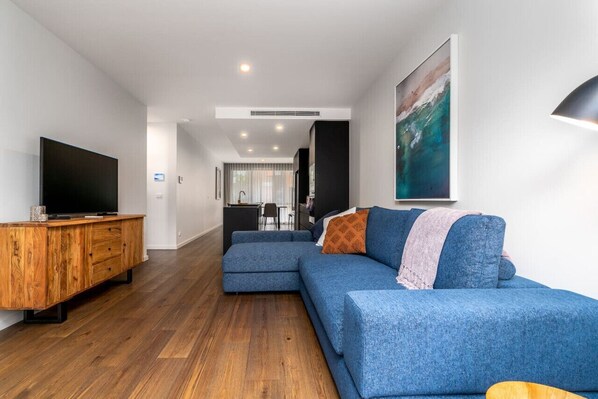 Relax and unwind in our comfy large lounge, designed for ultimate relaxation. Whether you're reading a book, watching TV, or enjoying a quiet evening, this spacious area offers the perfect setting to kick back and feel at home.