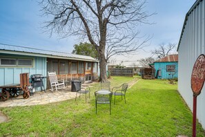 Shared Outdoor Space | Gas Fire Pit | Single-Story Home