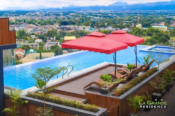 Takterrasspool