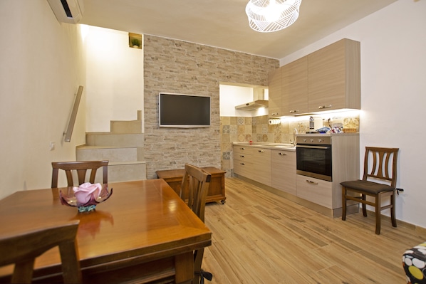 Living and dining room