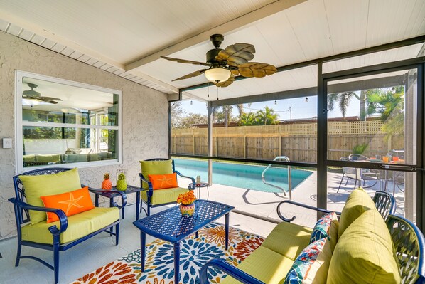 Port Charlotte Vacation Rental | 3BR | 2BA | 1,700 Sq Ft | 2 Steps to Access