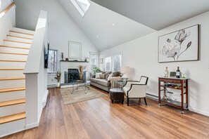 Living Room | Free WiFi | Smart TVs | Central Heating & A/C | 1st Floor
