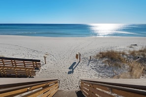 Dune Allen, 30A's newest beach access is only a short walk from Villa Anesi! Your choice of steps or ramp!