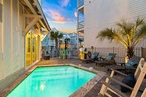 At Villa Anesi you can enjoy you days lounging by this private *heated pool!