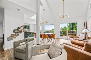 Open living with beautiful year round Mountain Views.  