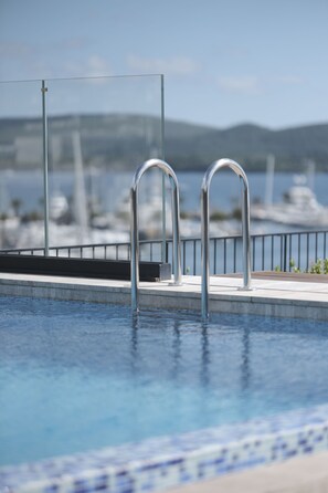 Rooftop pool