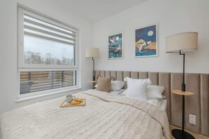 Bedroom with a wardrobe