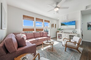 Living Area - Bright and airy living space with natural light