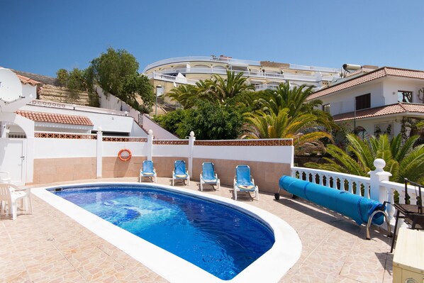 Private heated pool and terrace
