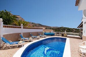 Private heated pool and terrace