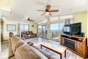 Mid Level Living Area