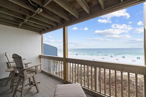 Two Gulf Front Balconies