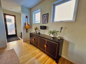 View of door leading to the backyard