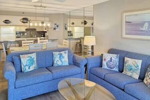 Living area facing kitchen (1)