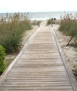 Walkway to beach