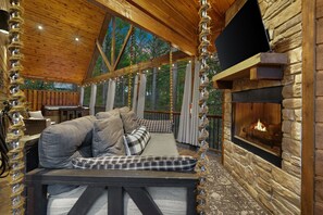Drift Away on a Cozy Porch Swing Bed