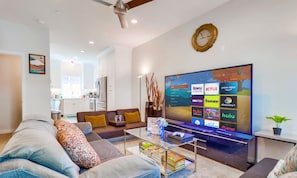 Sink into comfy couches and enjoy endless streaming your fave shows