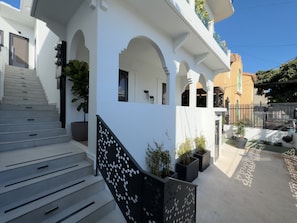 Fassade der Unterkunft
