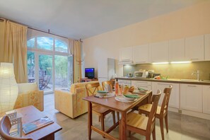 Living and dining room